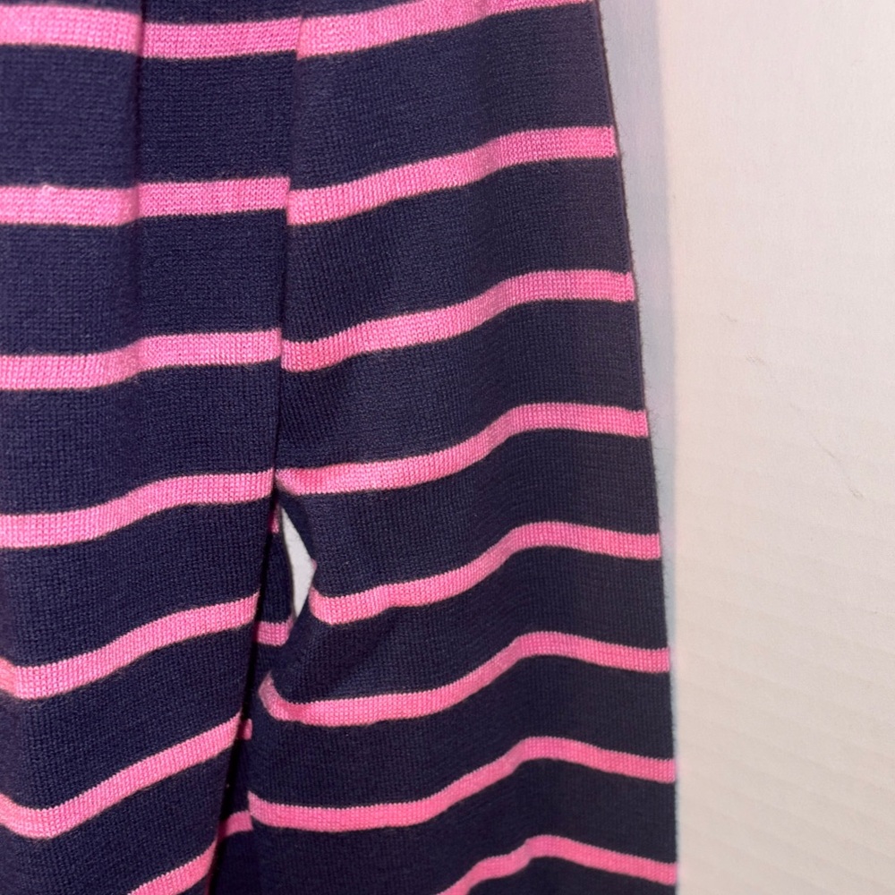 Lilly Pulitzer Navy and Pink‎ Striped Sweater M - Picture 7 of 10
